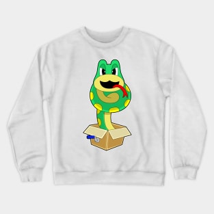 Snake Box Crewneck Sweatshirt